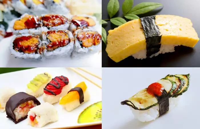 Is There Sushi Without Fish? Types Of Sushi Without Fish! – Japan Truly