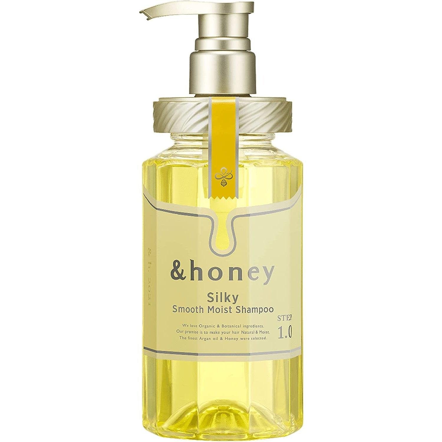 &honey Silky Smooth Moisture Shampoo 1.0 (Japanese Honey Shampoo) 440m