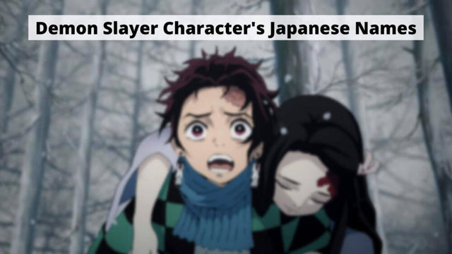 11 Japanese Names of Characters From Demon Slayer – Japan Truly