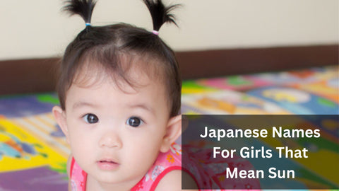 Japanese Names For Girls That Mean Sun