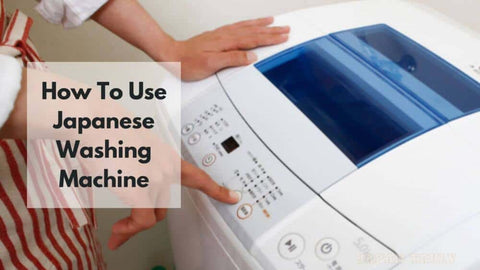 how to use japanese washing machine