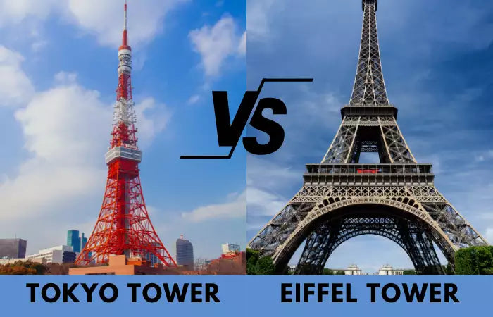 tokyo tower vs tour eiffel