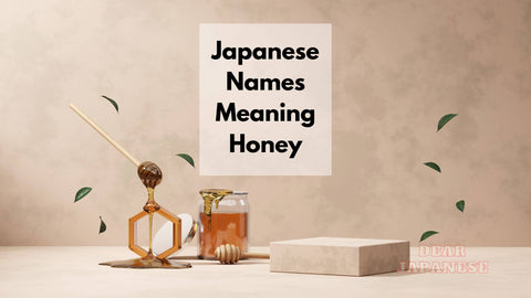 japaese names meaning honey