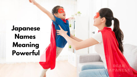 japanese girl names meaning powerful