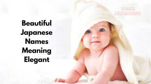 japanese names that mean elegant