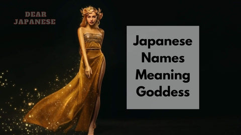 japanese names meaning goddess