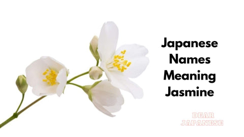 japanese names meaning jasmine