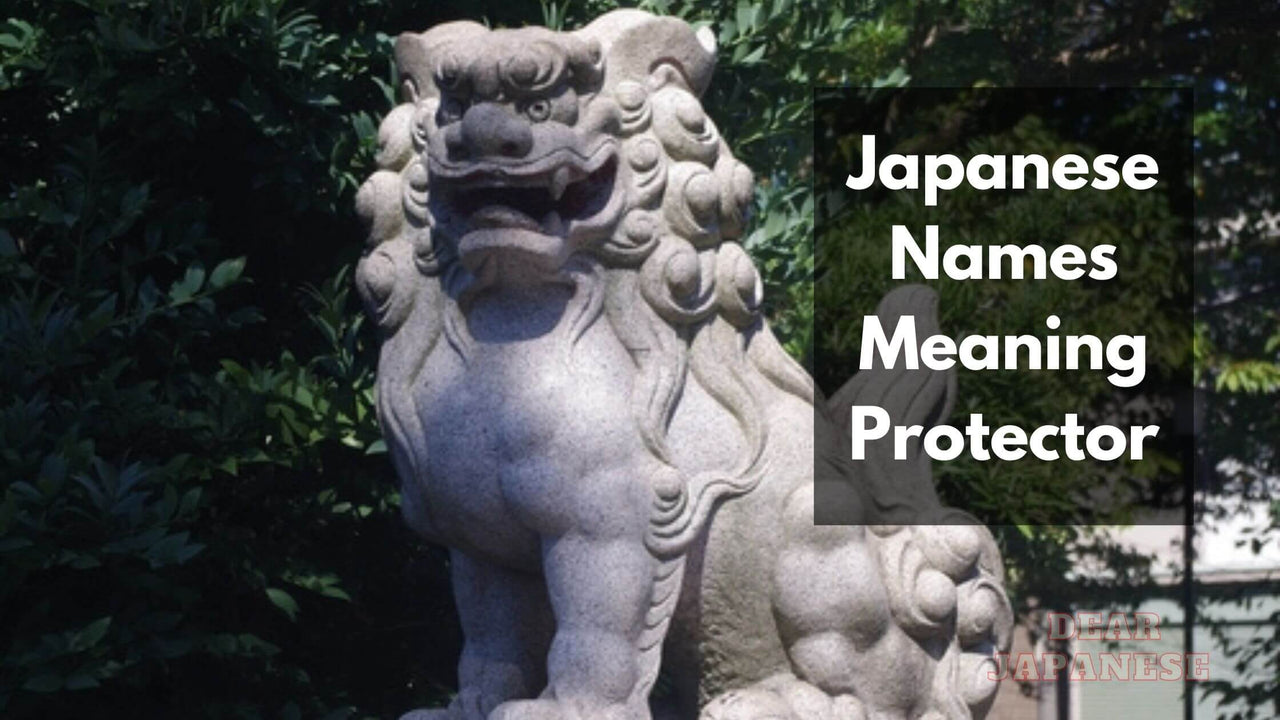 15 Japanese Names Meaning Protector Japan Truly