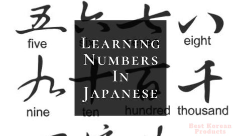 learning japanese numbers