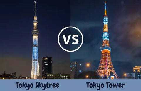Tokyo Skytree Vs Tokyo Tower | 5 Stark Differences Between Tokyo Skytree and Tokyo Tower!