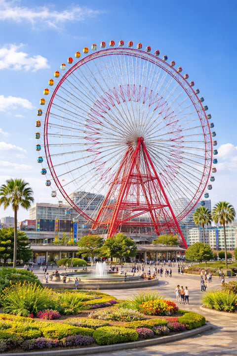 Osaka Tempozan Ferris Wheel 