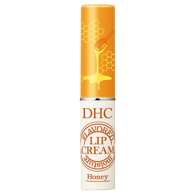 DHC Lip Cream Moisture Flavored Honey Moisturizing cream on the lips with honey, 1.5 g