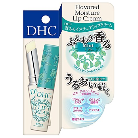 DHC Lip Cream Moisture Flavored Mint Moisturizing cream lipstick-mint, 1.5 g