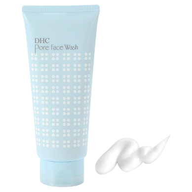 DHC Pore Face Wash Foam for cleansing the skin, tightens pores, 120g