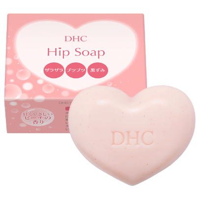 DHC Soap Hip Hip soap with peach and gonyak body scrub, 80g