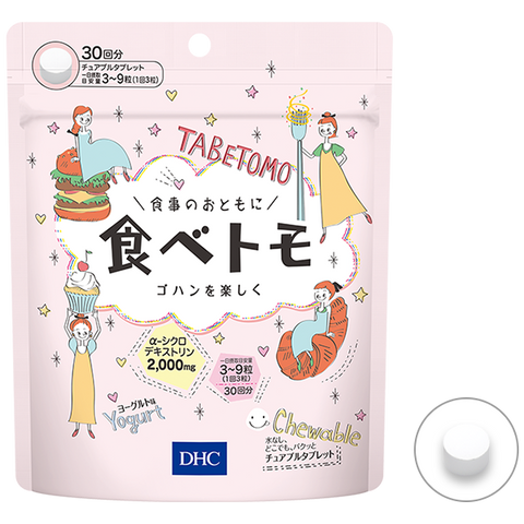 DHC Tabetomo 热量减少补充剂，30 天