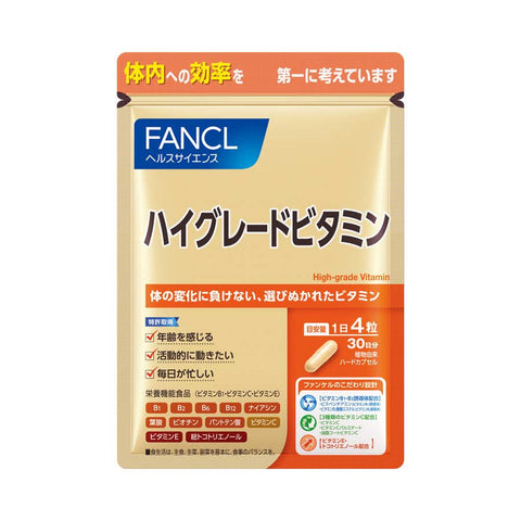 FANCL高级维生素抗衰老维生素复合物，1个月