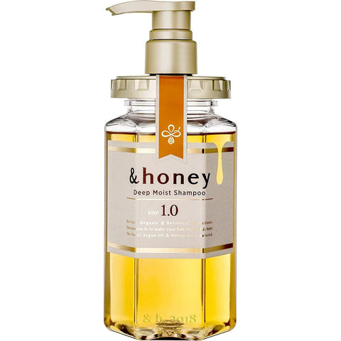 &honey Deep Moist Shampoo 1.0 (Japanese Honey Shampoo) 440ml