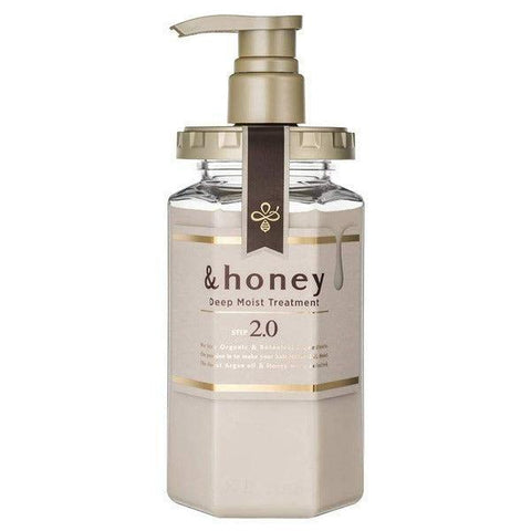 &honey Deep Moist Treatment 2.0 (Japanese Honey Hair Conditioner) 445g