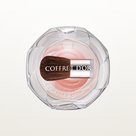 Kanebo Coffret D'or Smile Up Cheeks Blusher, merging with the skin, in the form of a spiral, 5.5 g