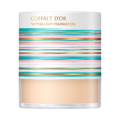 Kanebo Coffret D'or Tapping Light Foundation 粉饼，3.3gr