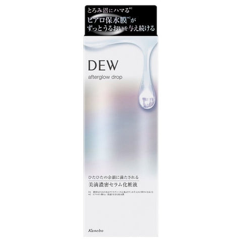 嘉娜宝 Kanebo DEW Afterglow Drop 乳液 - 具有“玻璃”皮肤效果的精华液，170 毫升