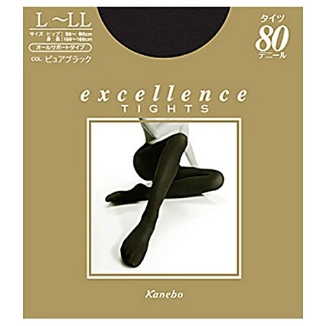 Kanebo excellence TIGHTS 80D Tights, black