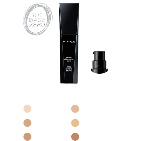 Kanebo KATE Secret Skin Maker Zero (Liquid) Foundation cream with SPF18 · PA ++, 30ml