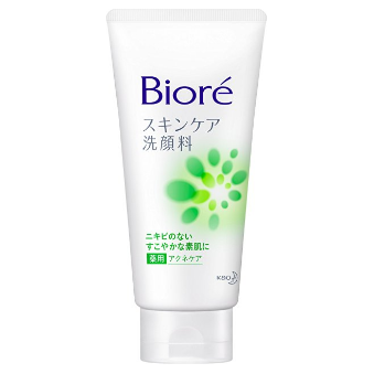 KAO Biore foaming face wash against acne, 130g