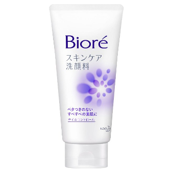 KAO Biore foaming face wash for oily skin, 130g