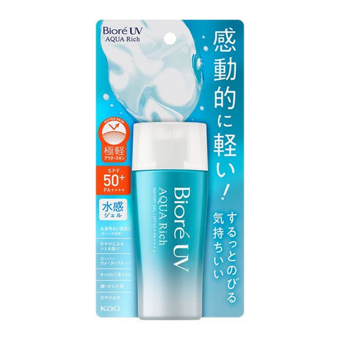 KAO Biore UV Aqua Rich Watery Gel SPF 50+PA++++ for face and body, 70 g