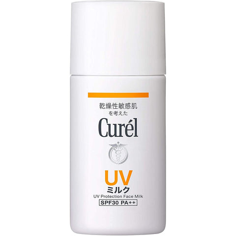 KAO Curel UV Milk Sunscreen Milk for Sensitive Skin SPF30 PA ++, 30 ml