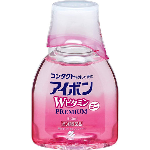 Kobayashi Ivon W Vitamin PREMIUM Eye Wash Liquid, 100 ml