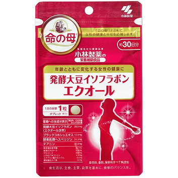 Kobayashi soy Isoflavones for women's health, 30pcs