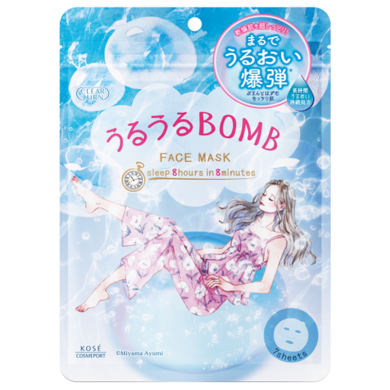 Kose Cosmeport Bomb Face Mask, 7 pcs