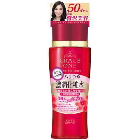 KOSE Cosmeport Grace One Deep Moisture Lotion 适合老化肌肤的深层保湿乳液，180ml