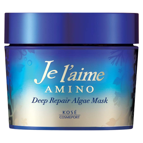 KOSE Cosmeport Je lʻAime AMINO Deep Repair Algae Mask Repairing non-silicone hair mask, 200g