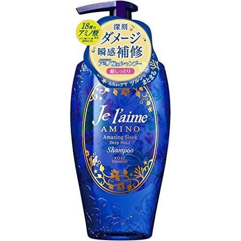 KOSE Cosmeport Je l'aime Amazing Sleek Deep Moist Shampoo shampoo, non-silicone