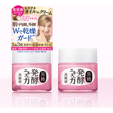 KOSE Cosmeport Kokutousei Oil in Cream Moisturizing face cream, 80g