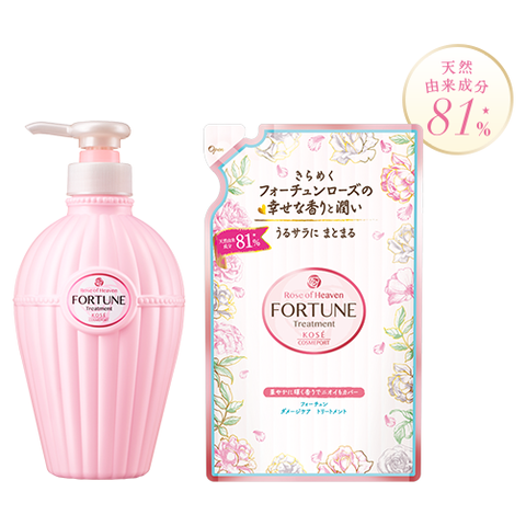 Kose Cosmeport Rose of Heaven Treatment FORTUNE Restoration and hair treatment