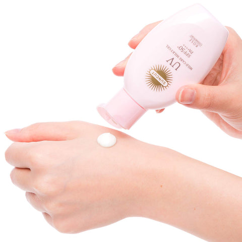 Kose Cosmeport SUNCUT UV Mild Care Milky Gel Mild Milky Sunscreen Skin Care Gel SPF 50 + PA ++++, 80g