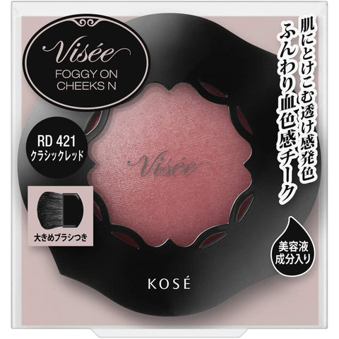 Kose Visee Foggy On Cheeks Blusher, 5 g