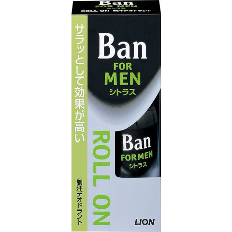 LION Ban For Men Roll On Citrus Deodorant For Men
