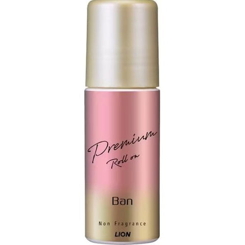 LION Ban Premium Roll on Unscented Deodorant