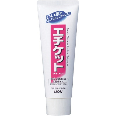 LION ETIQUETTE toothpaste, prevention of unpleasant mouth odor, 130gr