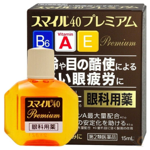 Lion Smile 40 Premium Japanese Eye Drops, 15ml
