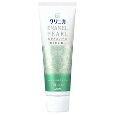 Medical whitening toothpaste "Clinica Enamel Pearl" taste of citrus and mint 130gr, Lion