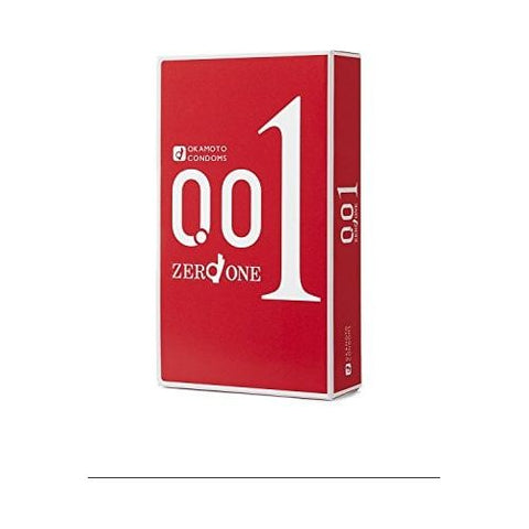 Okamoto Zero One 0.01 ultra thin condoms 3pcs
