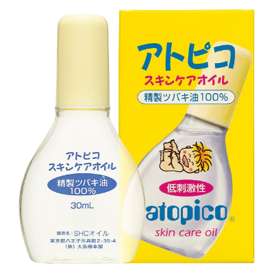 OSHIMA TSUBAKI Atopiсo Skin Care Oil 100% Camellia oil 30ml