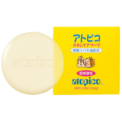 OSHIMA TSUBAKI Atopiño 护肤皂，婴儿皂，80 克